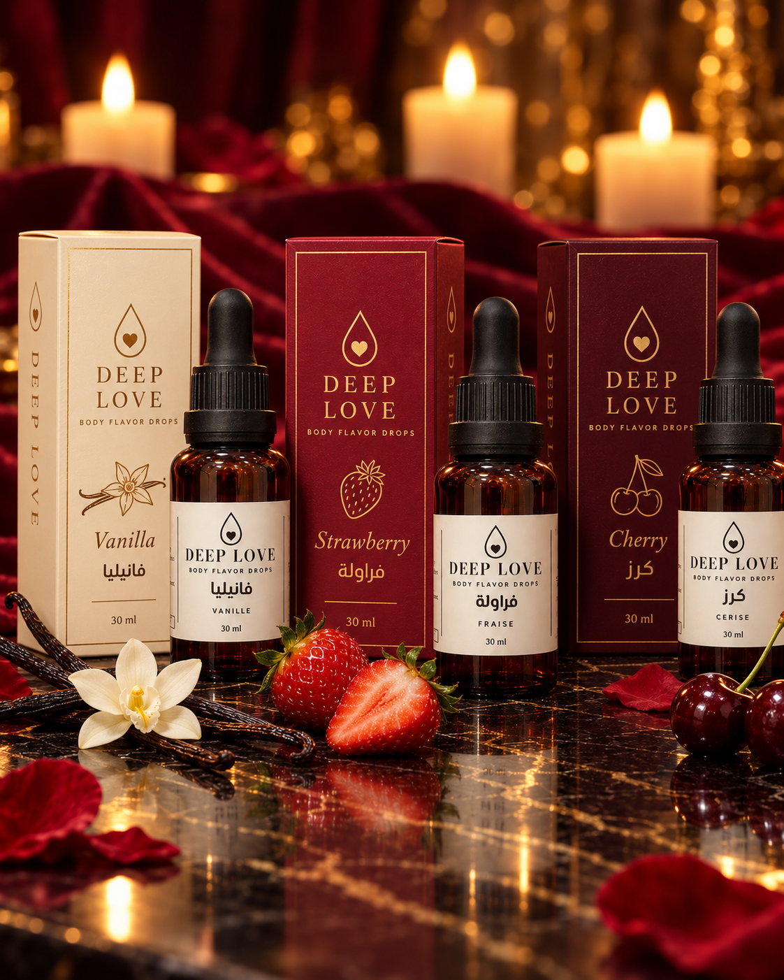 Deep Love — عطر الجسم بالنكهات